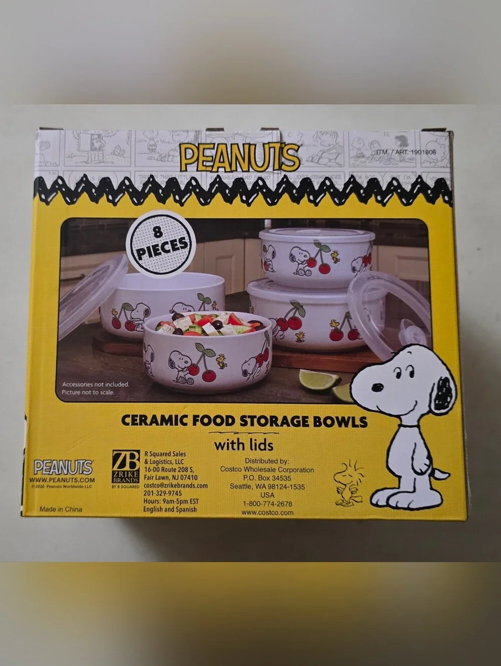 Decorated Food Storage Containers
